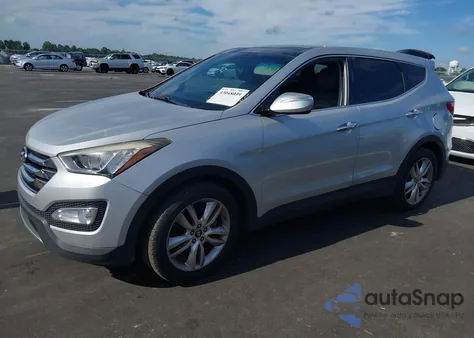 2013 Hyundai Santa Fe Sport 2.0T from USA, damaged, VIN 5XYZW3LA6DG001939